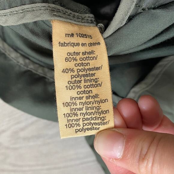 John Varvatos Quilt Lined Hooded Button Field Jacket Men's L - Picture 7 of 10